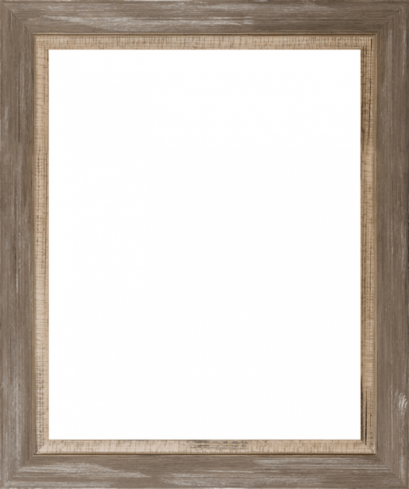 Miramar Distressed Charcoal Grey Frame 16" X 20"