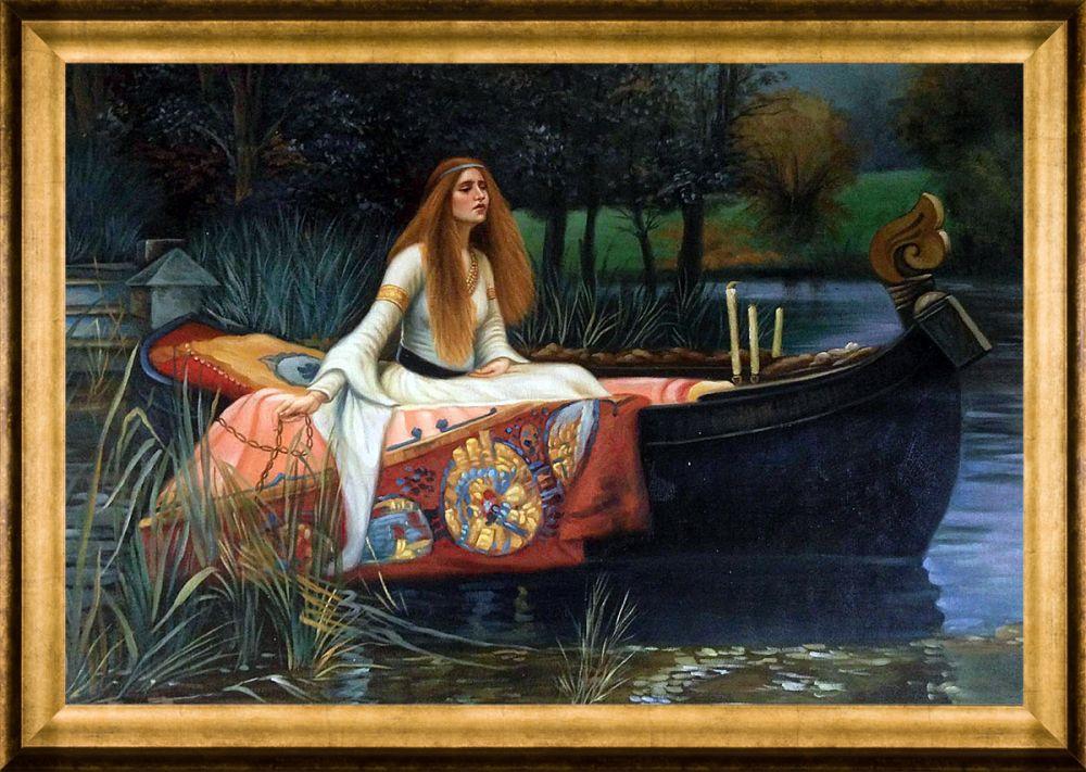 The Lady of Shalott Pre-Framed