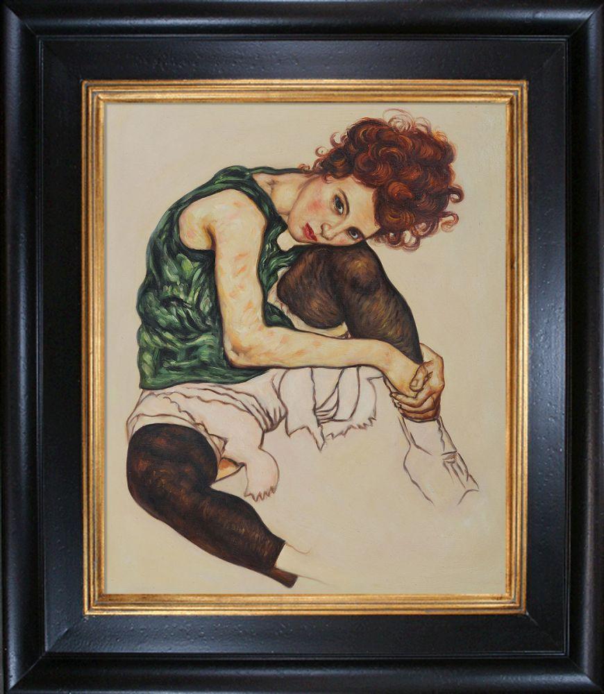 The Artist's Wife Pre-Framed - Vintage Creed Frame 20"X24"