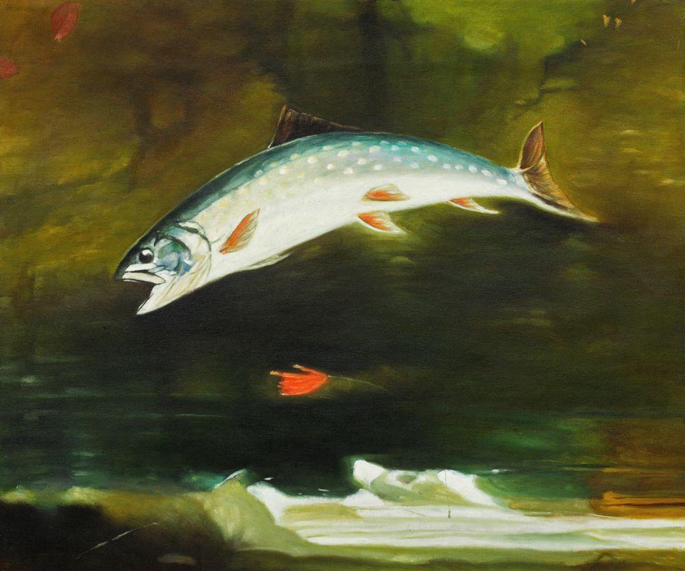 Jumping Trout