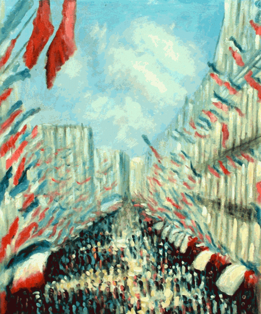 La Rue Montorgueil, Paris, Festival of June