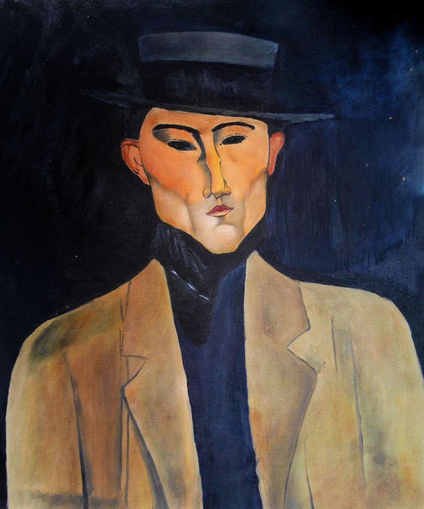 Portrait of a Man with Hat (Jose Pacheco )