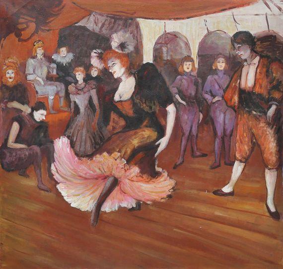 Toulouse-Lautrec - Marcelle Lender Dancing in the Bolero in Chilperic