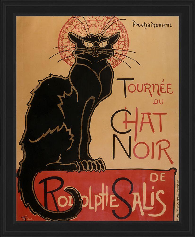 Tour of Rodolphe Salis' Chat Noir - Black Gallery