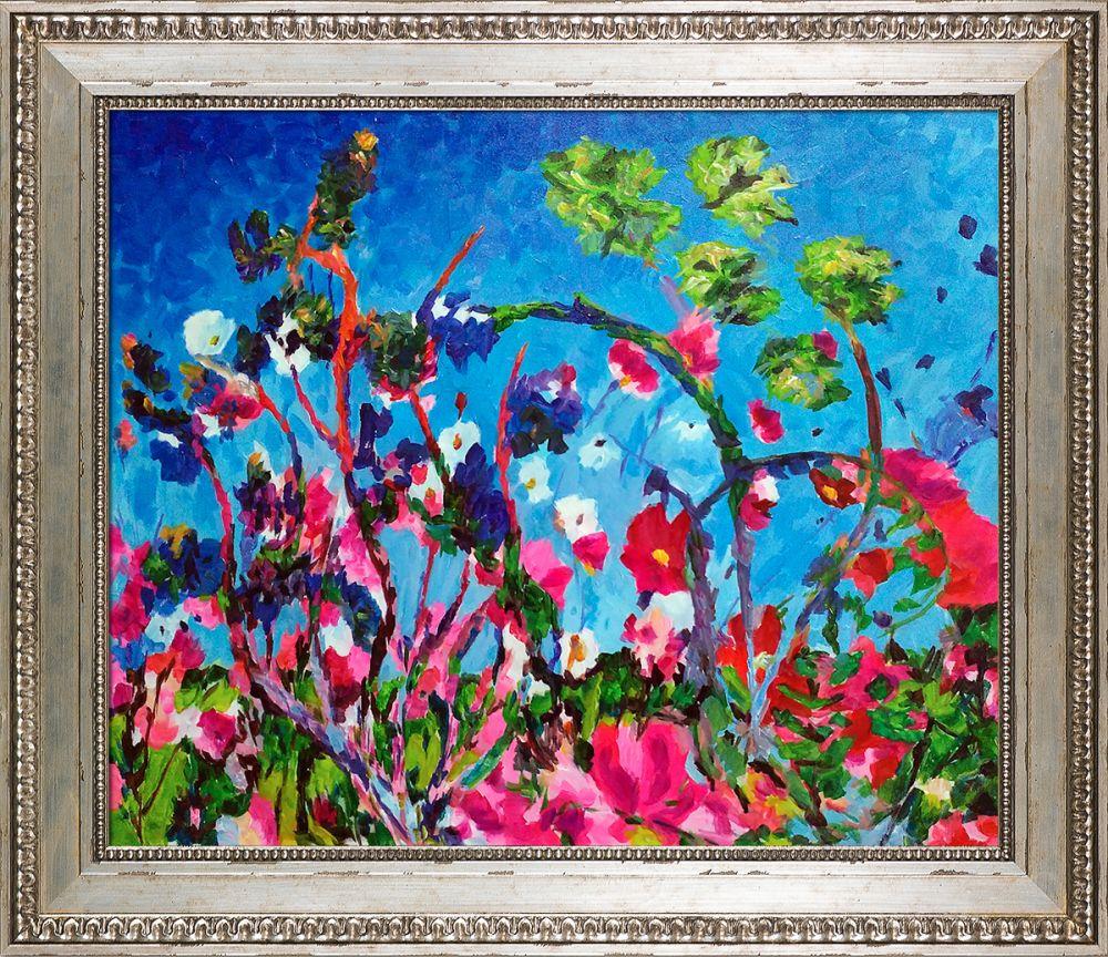 Bright Meadow Reproduction Pre-Framed - Versailles Silver King Frame 20" X 24"