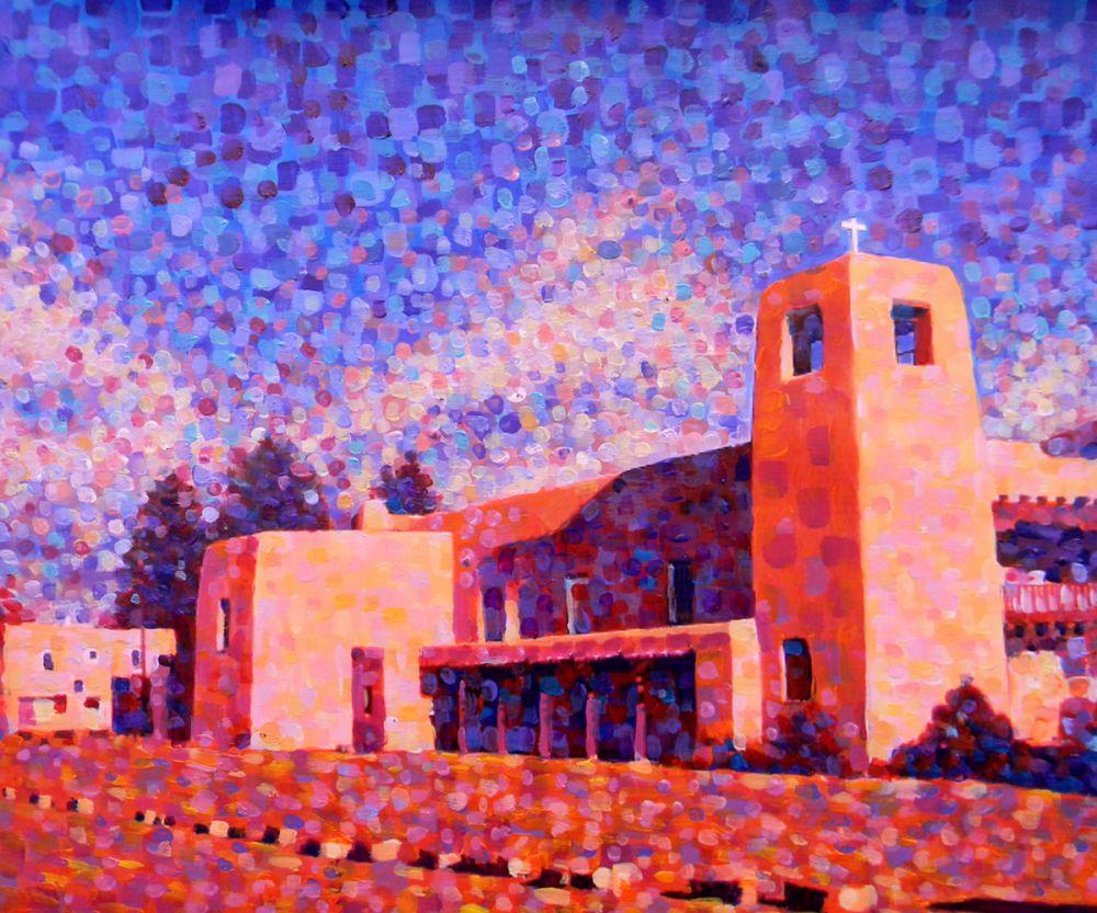 Cristo Rey Church in Santa Fe