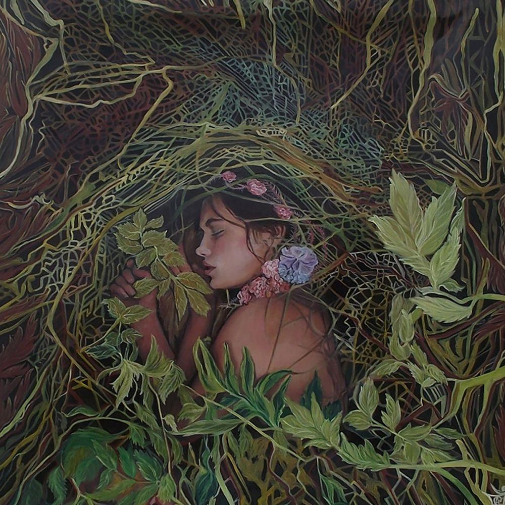 Ophelia Lying in the Forest
