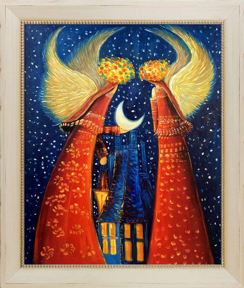 Angels II Reproduction Pre-Framed - Constantine Frame 20" X 24"