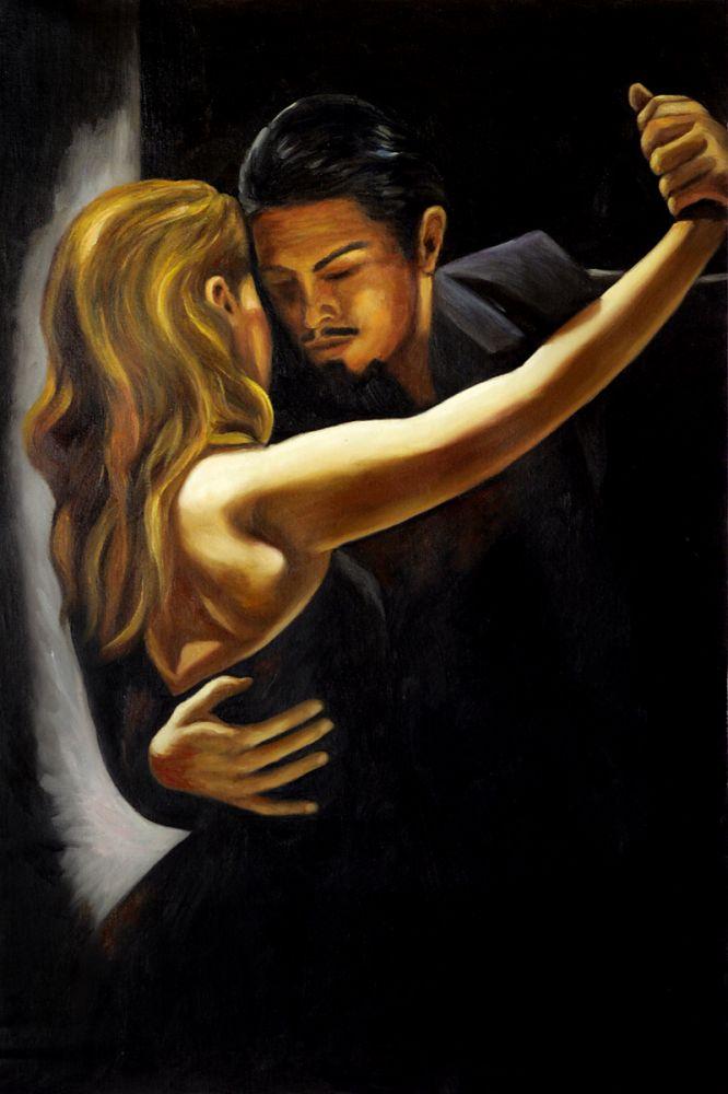 Tango II Handpainted Reproduction - Reproduction Oil Paintings