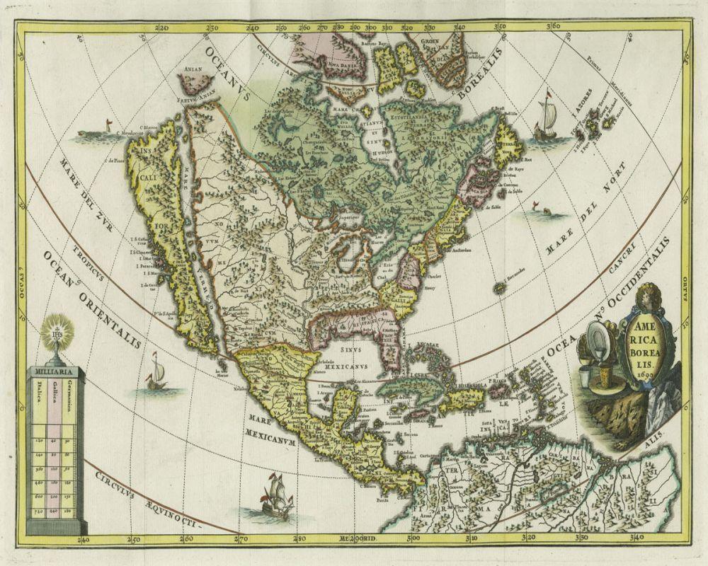 America Borealis, 1699
