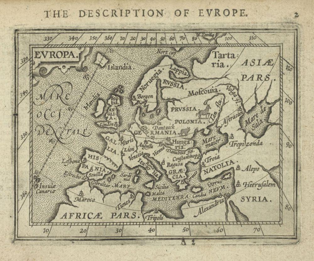 Europa, 1603