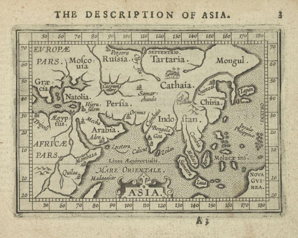 Asia, 1603