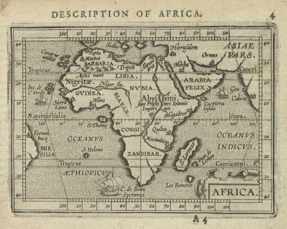 Africa, 1603 