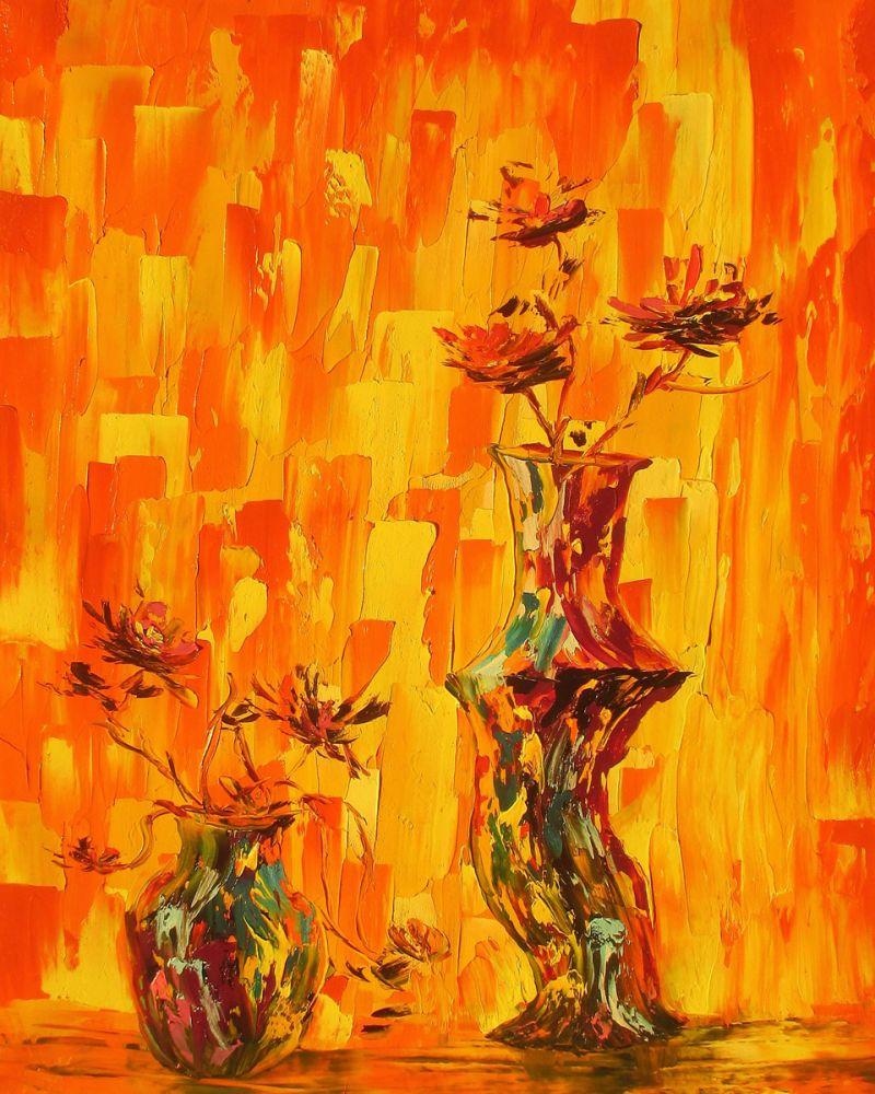 Flaming Bouquets