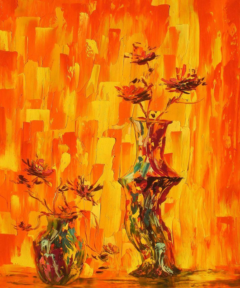 Flaming Bouquets