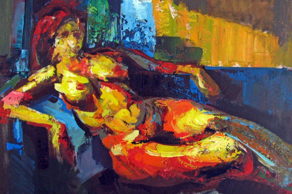 Reclining Pose of a Figure 3