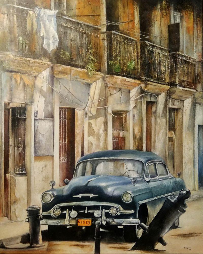 Havana Blue Car