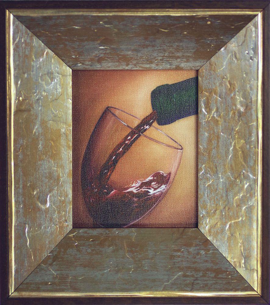 Red Wine Pre-Framed Miniature