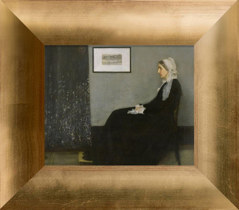 Whistlers Mother Pre-Framed Miniature