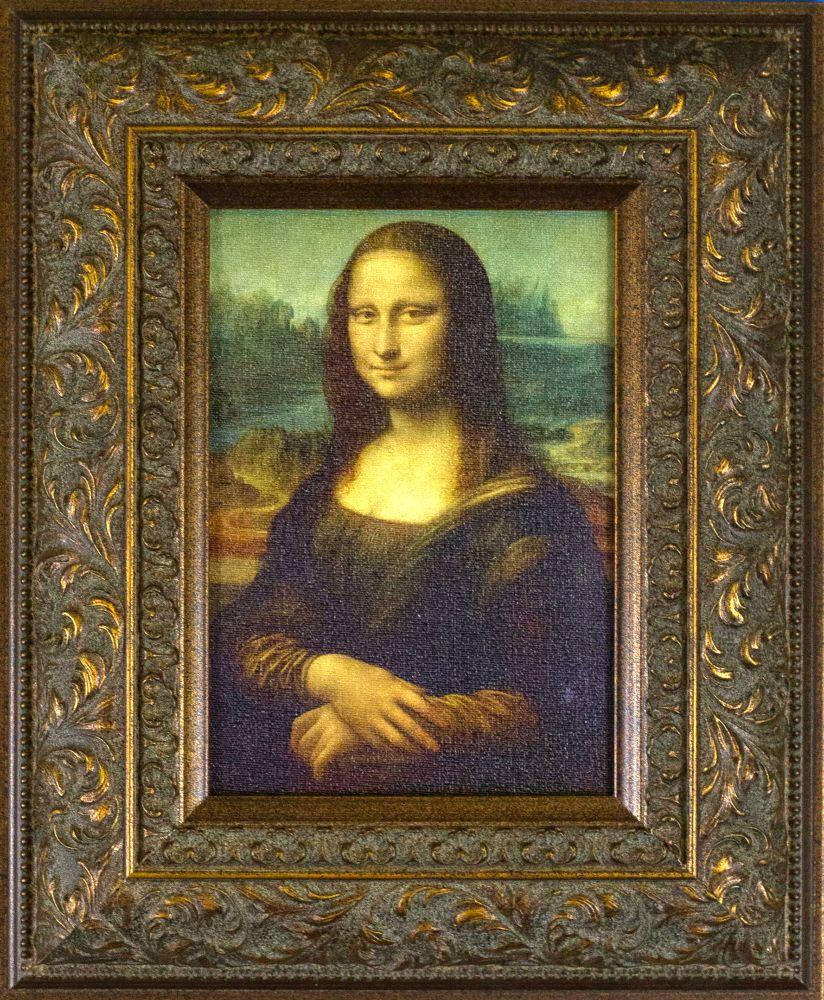 Mona Lisa Pre-Framed Miniature