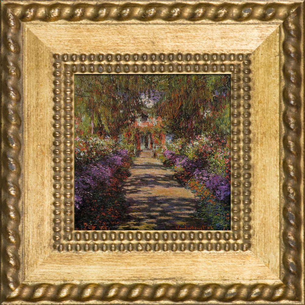 Garden Path at Giverny Pre-Framed Miniature