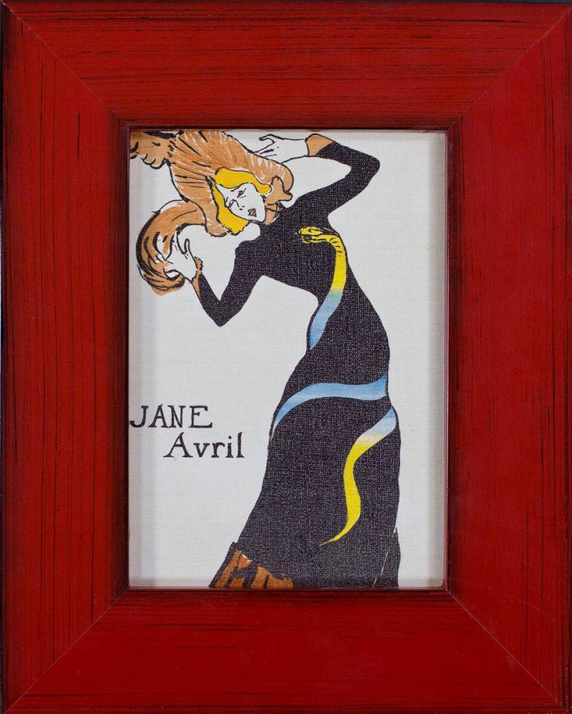 Jane Avril Pre-Framed Miniature