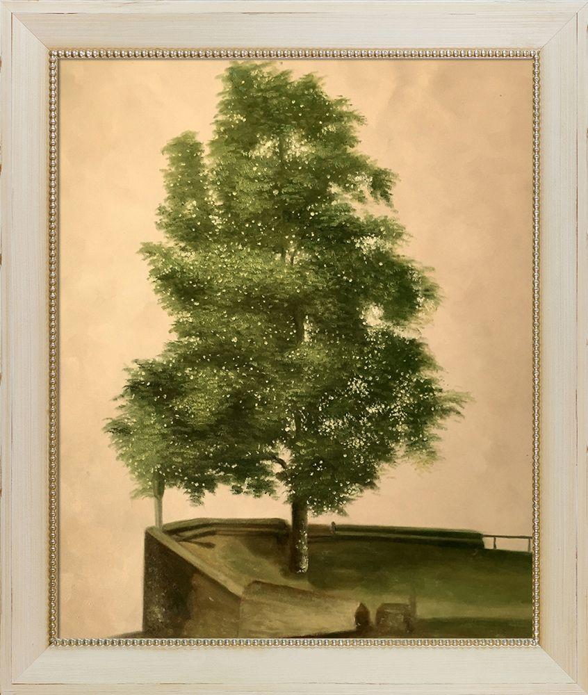 Linden Tree on a Bastion Preframed - Constantine Frame 20" X 24"