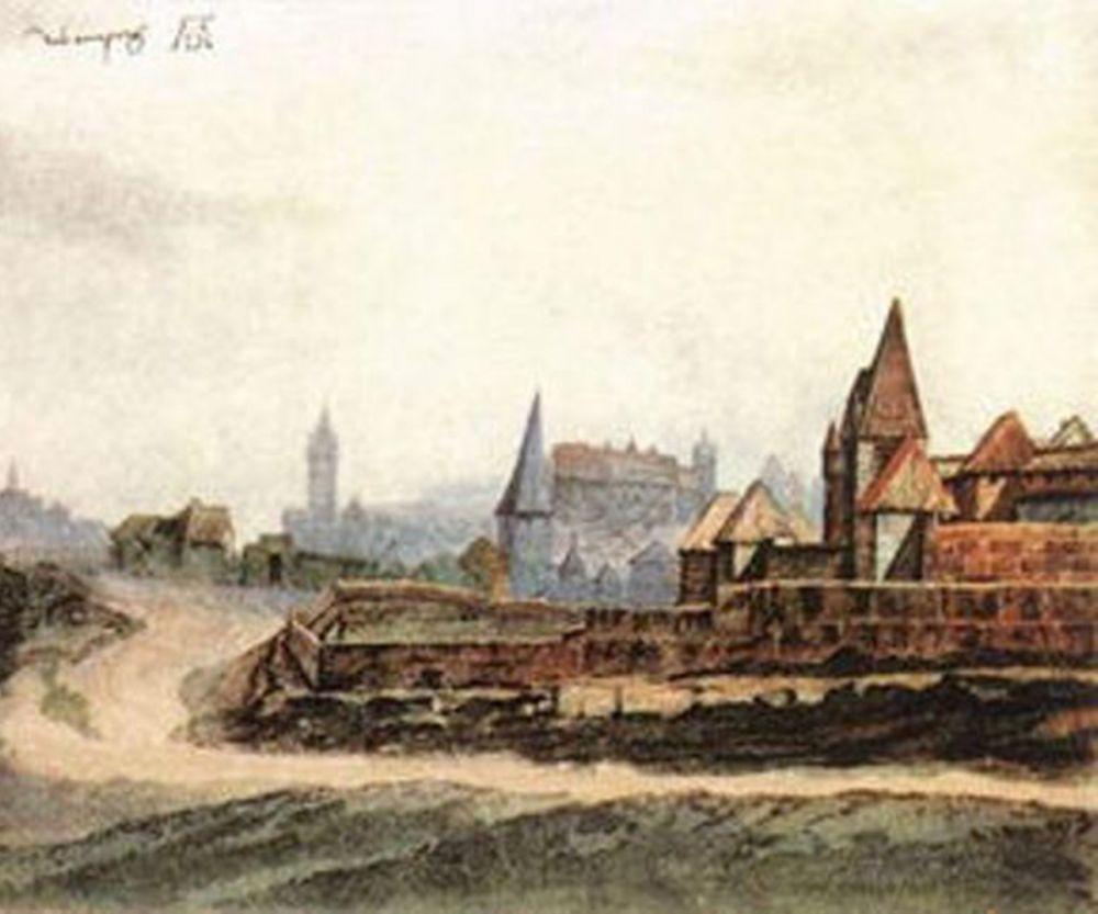 Nuremberg seen from the South