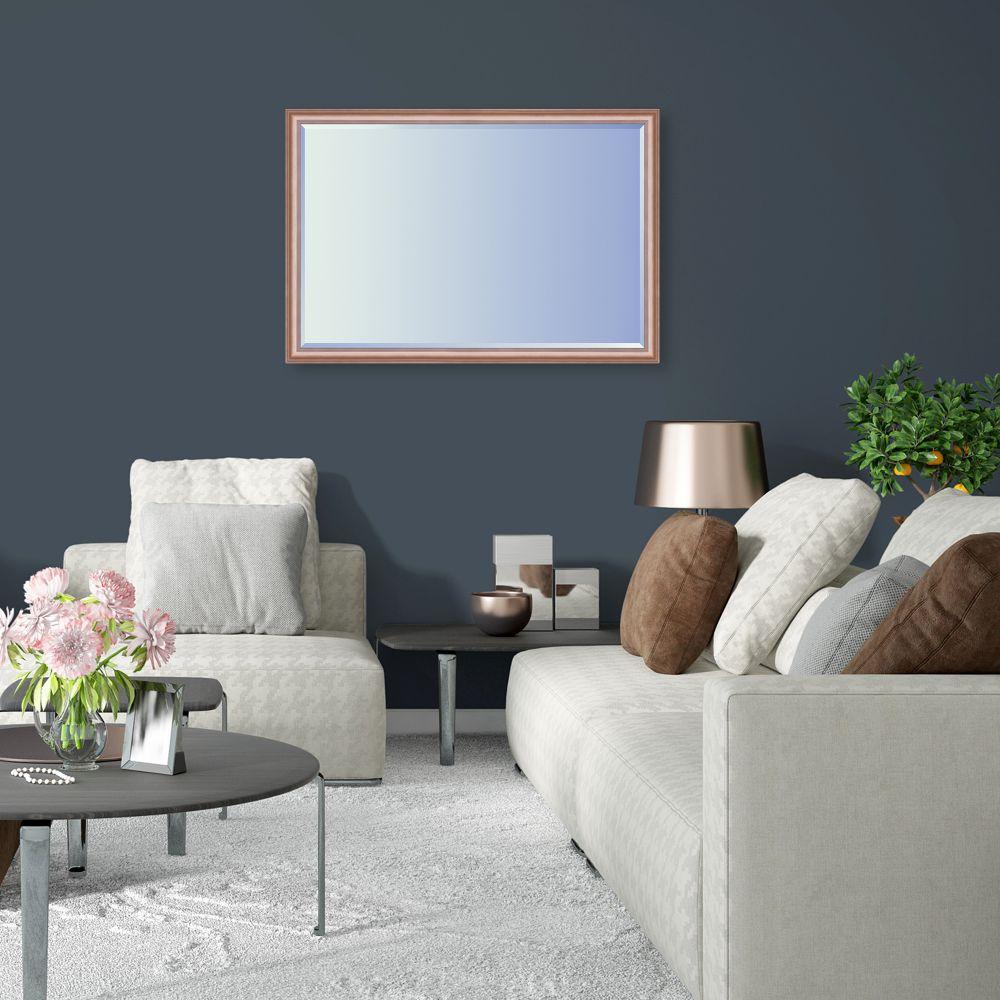 Rose Gold Classico Framed Mirror