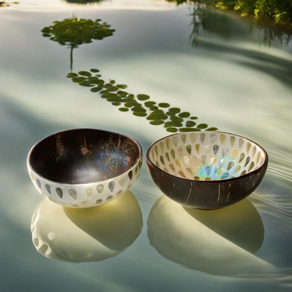 Raindrop Coconut Bowl Collection