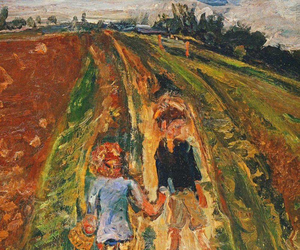 Two Children on the Route de Chartres