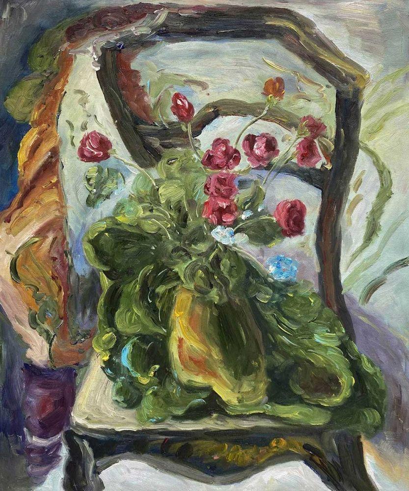 Flowers on a Chair