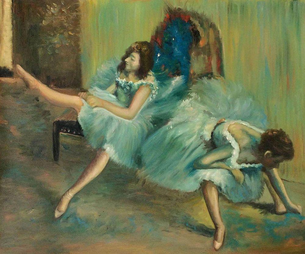 Before the Ballet (detail)