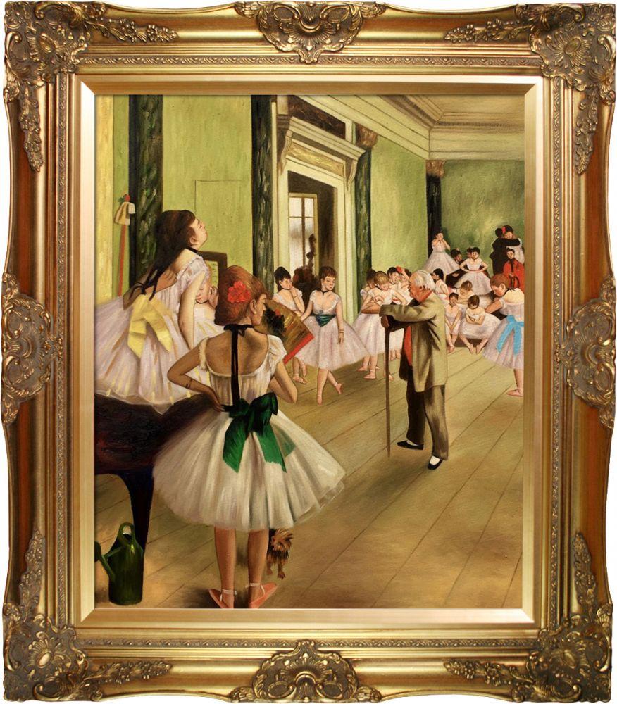 The Dance Class Pre-Framed - Victorian Gold Frame 20"X24"