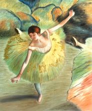EDGAR DEGAS、DANSEUSE BASCULANTE File:Edgar Degas - Danseuse basculant (Danseuse verte
