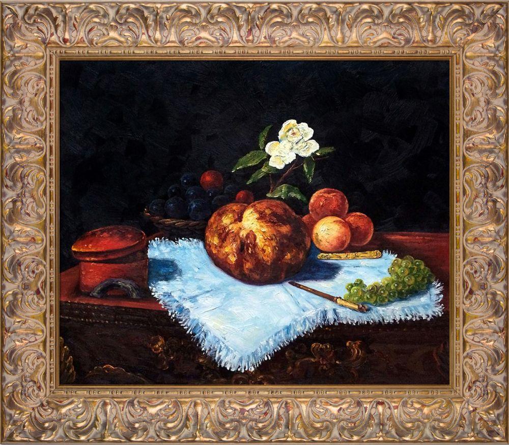 La Brioche Pre-Framed - Espana Gold Frame 20"X24"