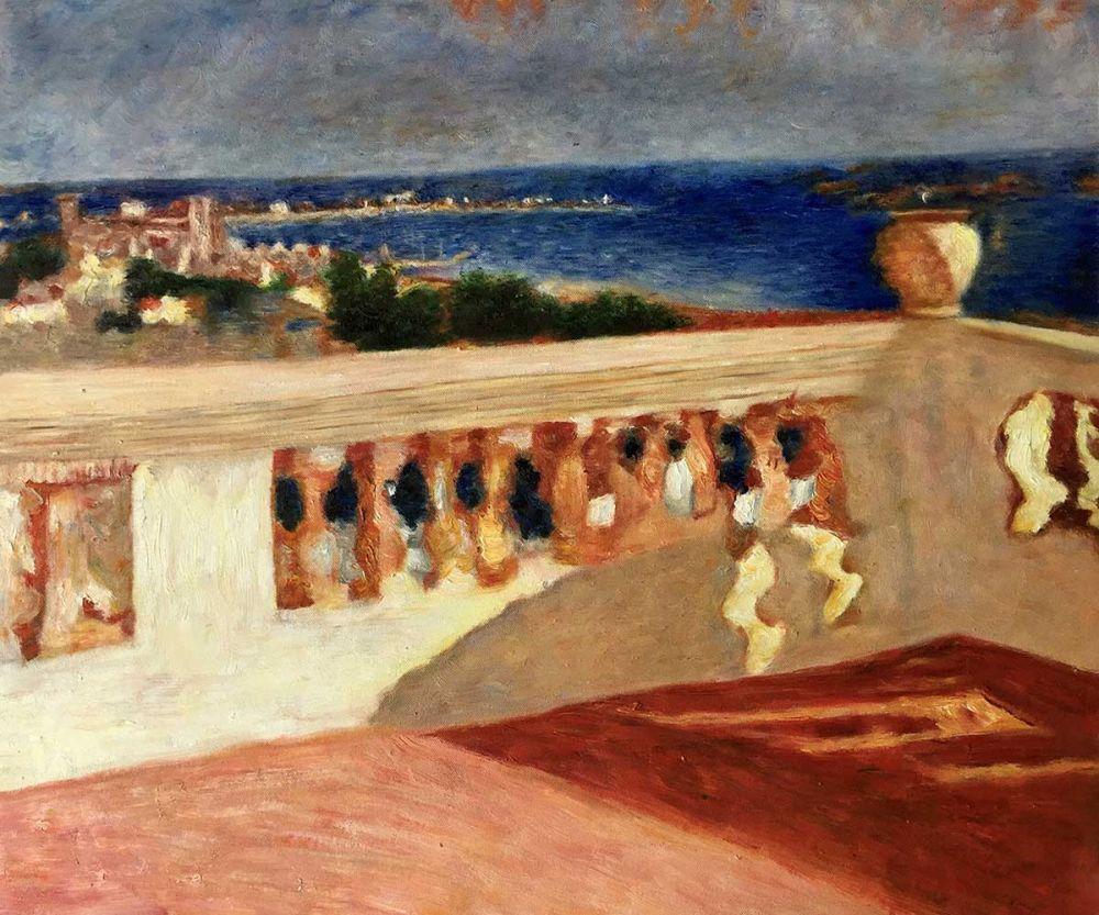 The Bay of Cannes, Seen from the Terrace