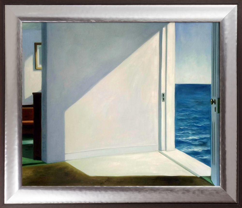 Rooms by The Sea Pre-Framed - Magnesium Silver Frame 20" X 24"