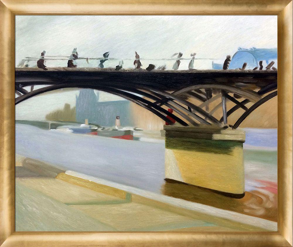 Les Pont des Arts, 1907 Pre-Framed - Gold Luminoso Frame 20"X24"