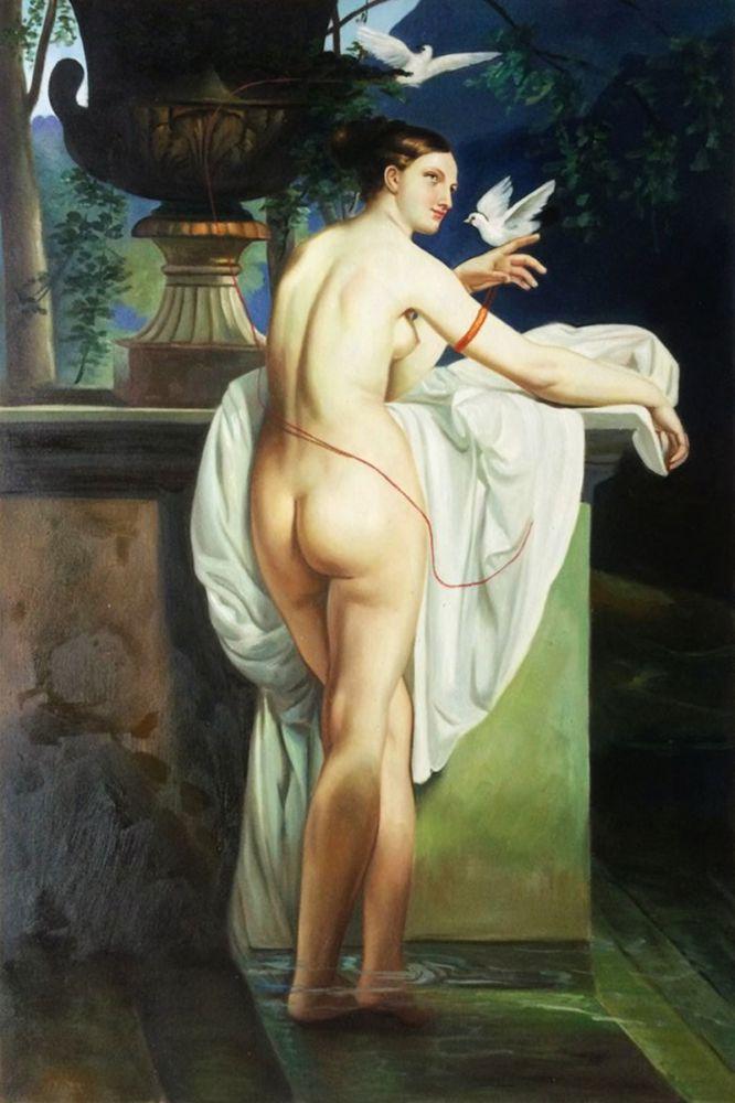 Ballerina Carlotta Chabert as Venus