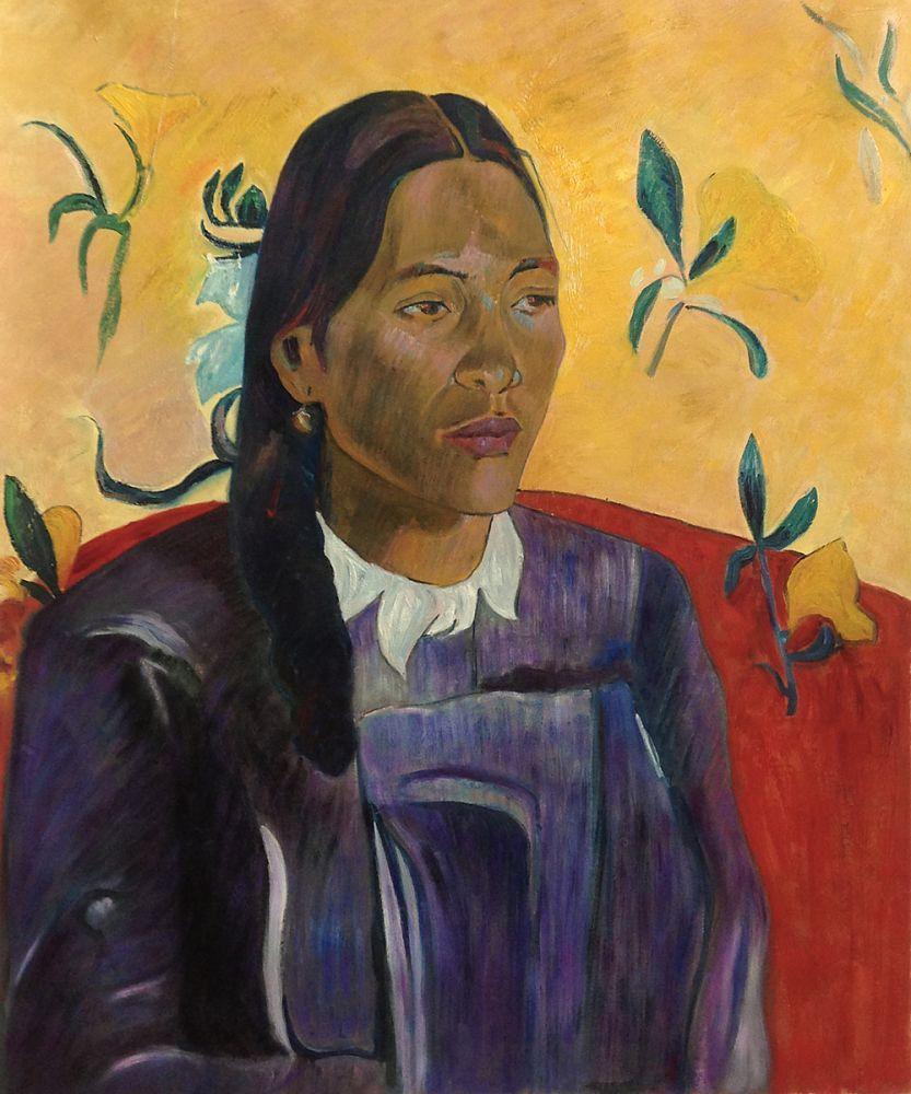 Vahine No Te Tiare (Woman with a Flower), 1891