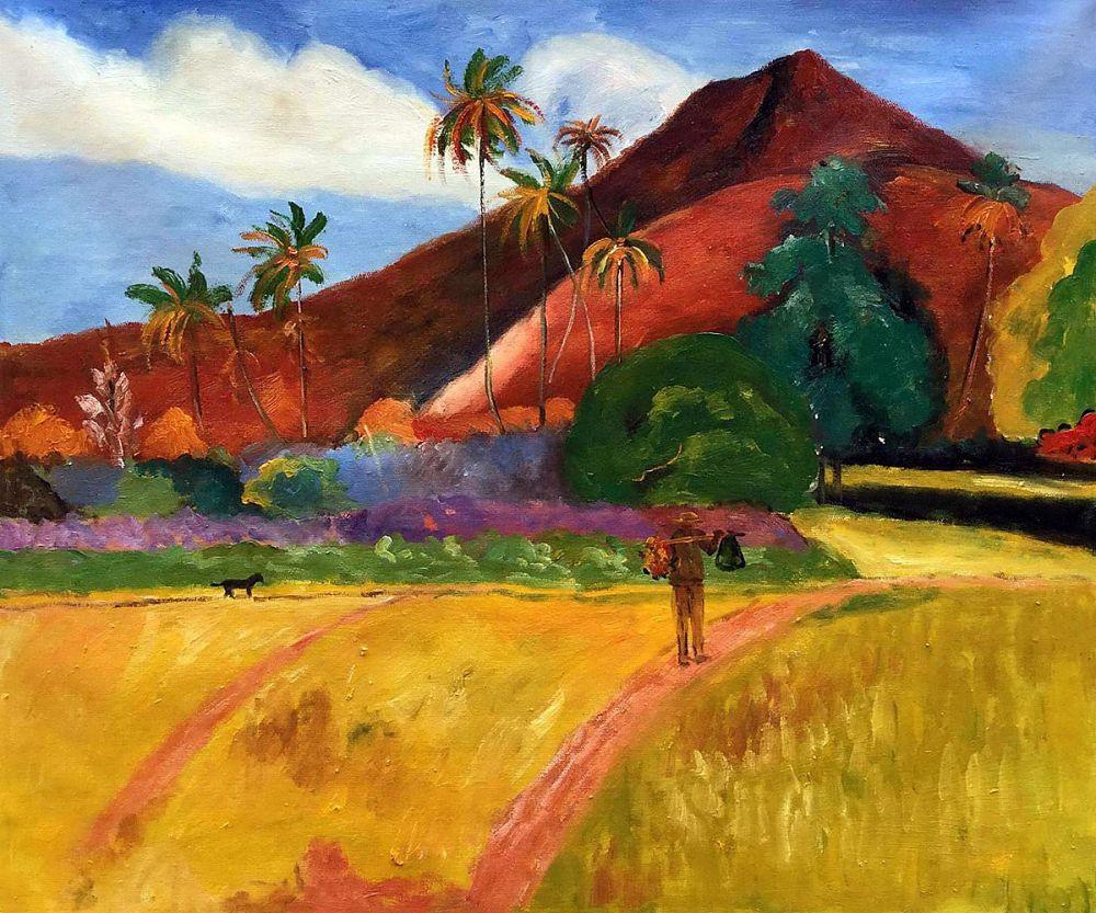 Tahitian Mountains, 1893