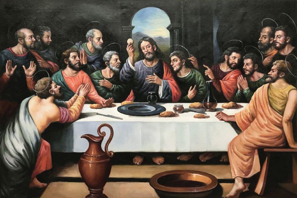 Juan de Juanes The Last Supper - Canvas Art & Reproduction Oil Paintings