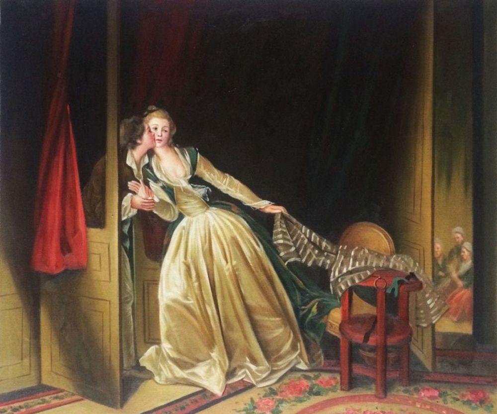 The Stolen Kiss, late 1780s