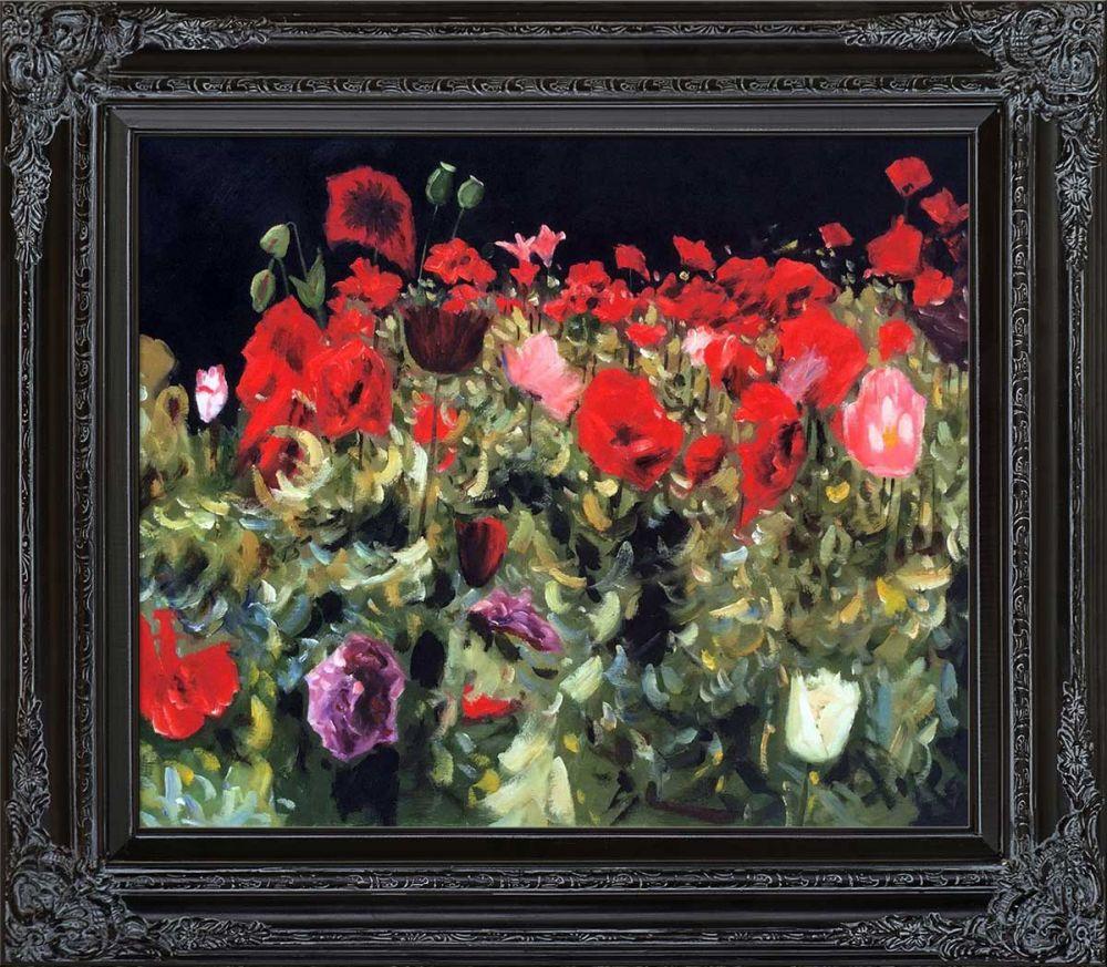 Poppies Pre-Framed - Spaniard Black King Frame 20
