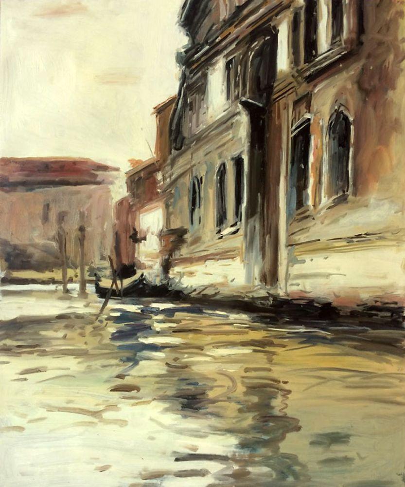 Venetian Canal, Palazzo Corner, 1880