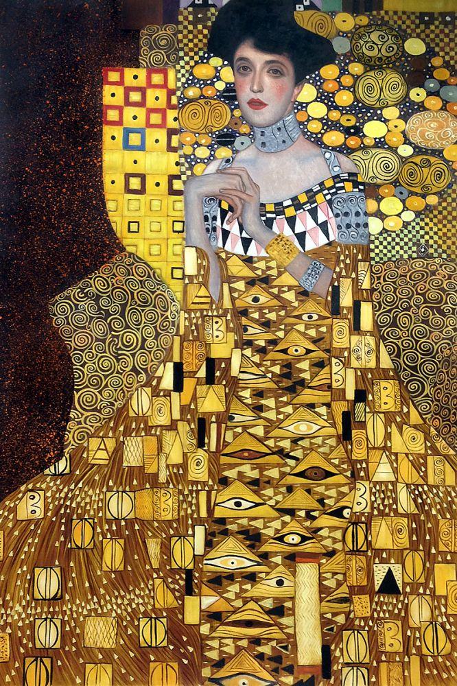 Portrait of Adele Bloch-Bauer 1 1907 - Gustav Klimt