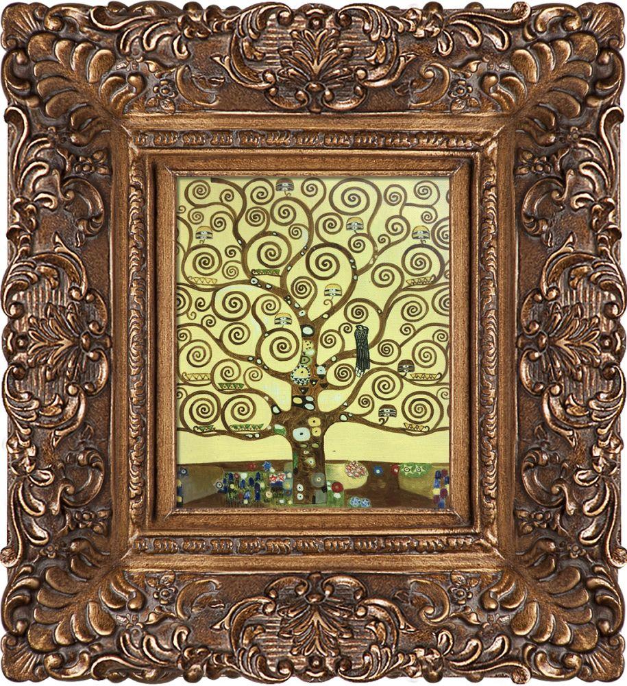 Tree of Life Pre-Framed - Burgeon Gold Frame 8"X10"