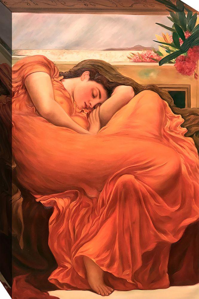 Flaming June Gallery Wrapped - Gallery Wrap 24"X36"
