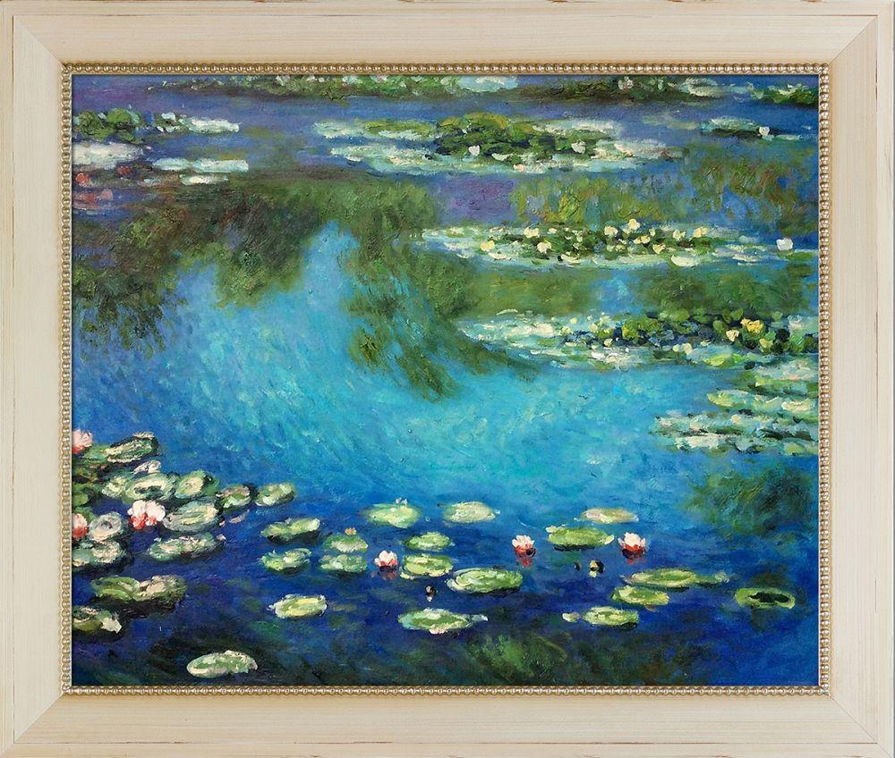 Water Lilies Pre-Framed - Constantine Frame 20" X 24"